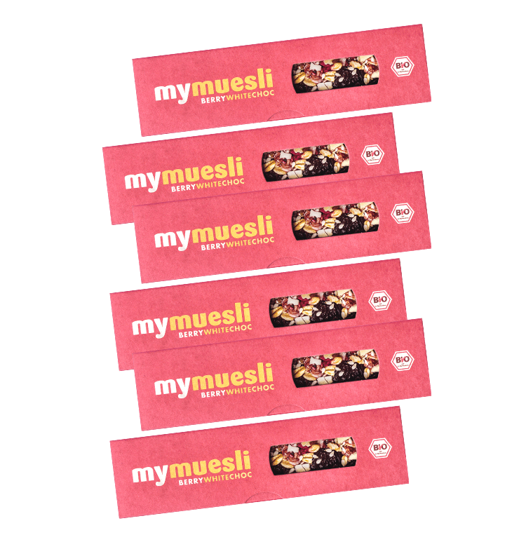 Berry White Choc Muesliriegel 6er Pack