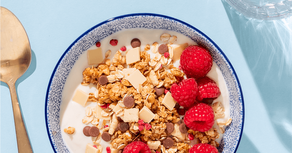 mymuesli Bio Raspberry Yoghurt Cookie Müsli