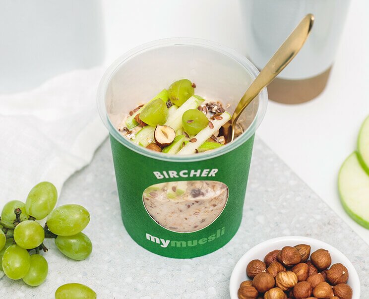 Bircher Muesli 2go Becher