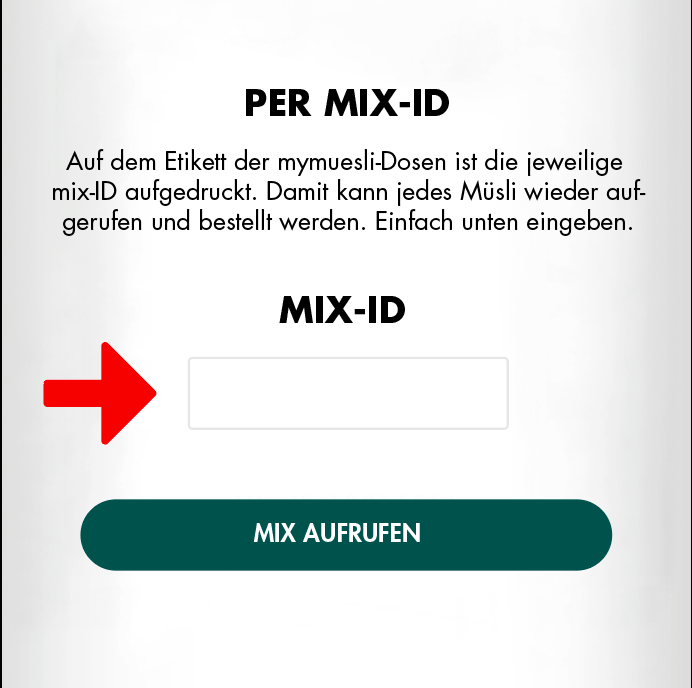 mymuesli Lieblingsmix nachbestellen