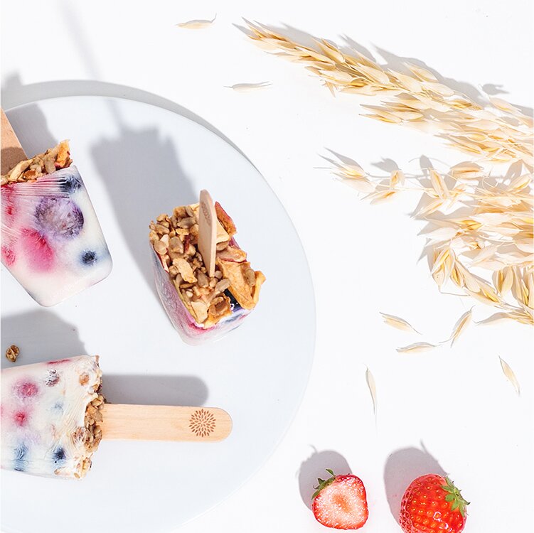 Müsli Beeren Eis