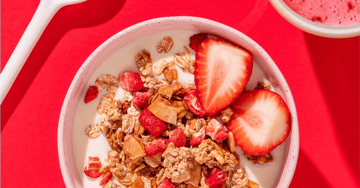 mymuesli Pink Strawberry Crunchy